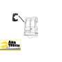 Copertura copri cerniera porta Posteriore SX per Iveco Daily 500330153