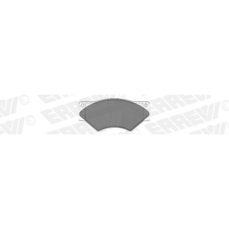 Serie pastiglie freno con indicatore ovale Iveco Fiat Turbo Daily 1906427 29001 29107