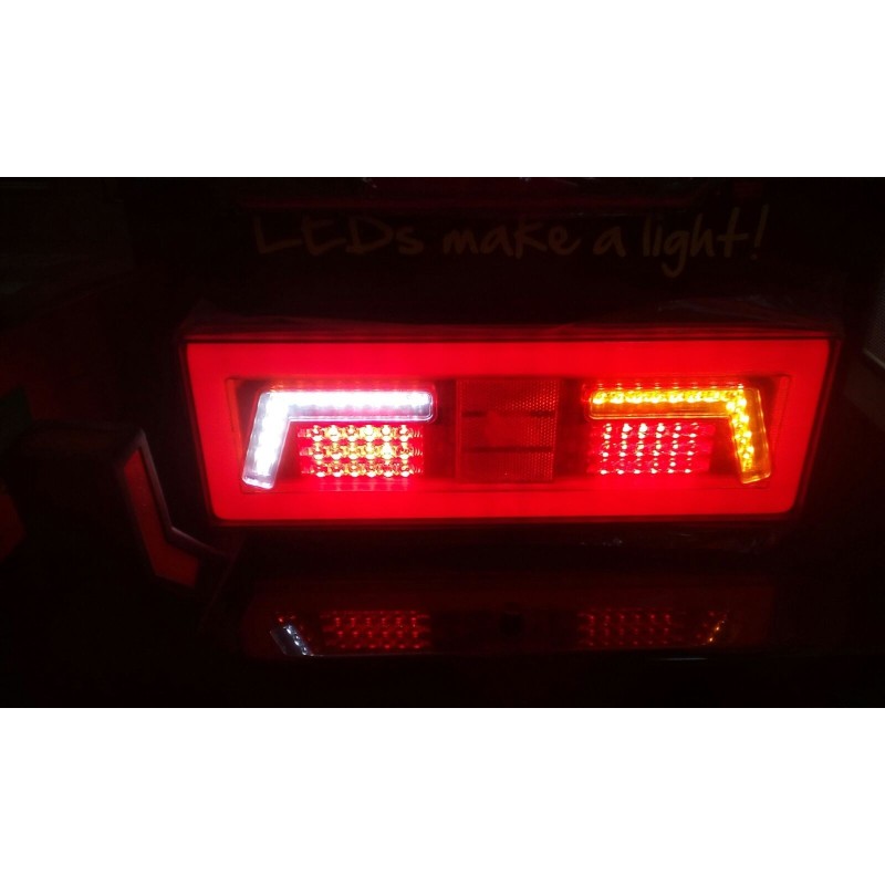 Fanalini a 12 LED per TUNING VEICOLI 12/24 volt rosso - Annunci Mantova