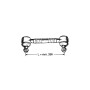 Tirante completo barra stabilizzatrice sospensione Iveco Turbostar 4741171